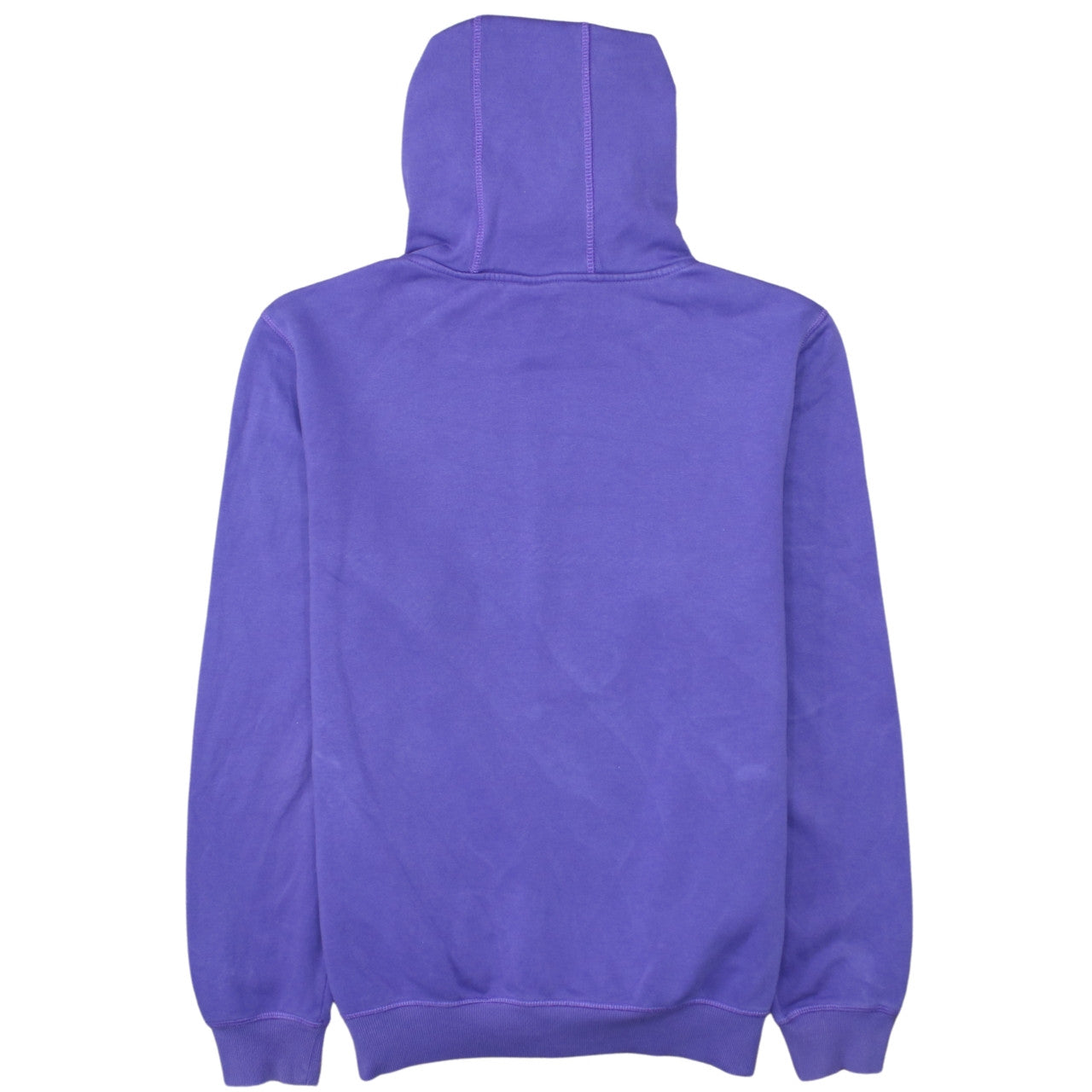 Le Coq Sportif Men’s Purple Pullover Hoodie L Logo Graphic Fleece