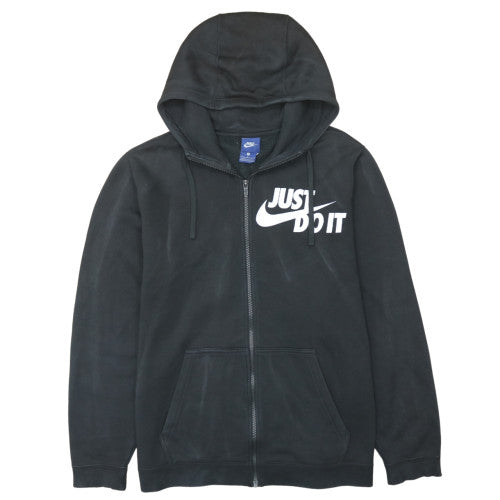 Nike Men's Black Full Zip Hoodie Size L Sports Fleece