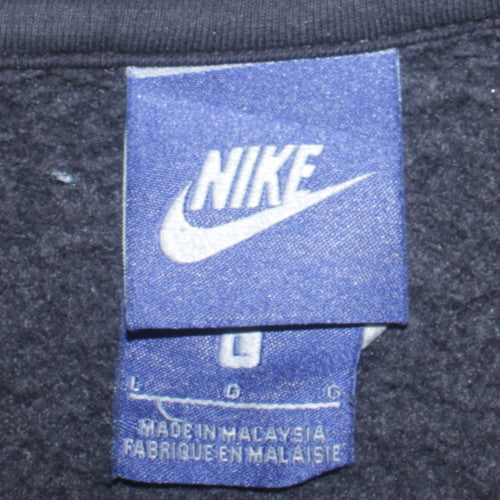Nike Men's Black Full Zip Hoodie Size L Sports Fleece