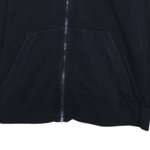 Adidas Womens Black L Full Zip Hoodie Sweatshirt with Hood