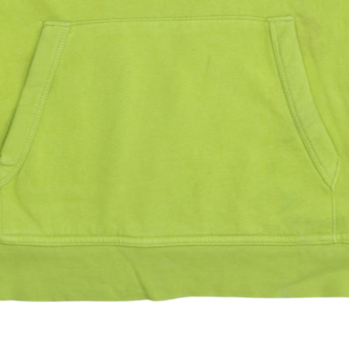 GAP Kids Boys Green Pullover Hoodie 13 Years Cotton Logo Style