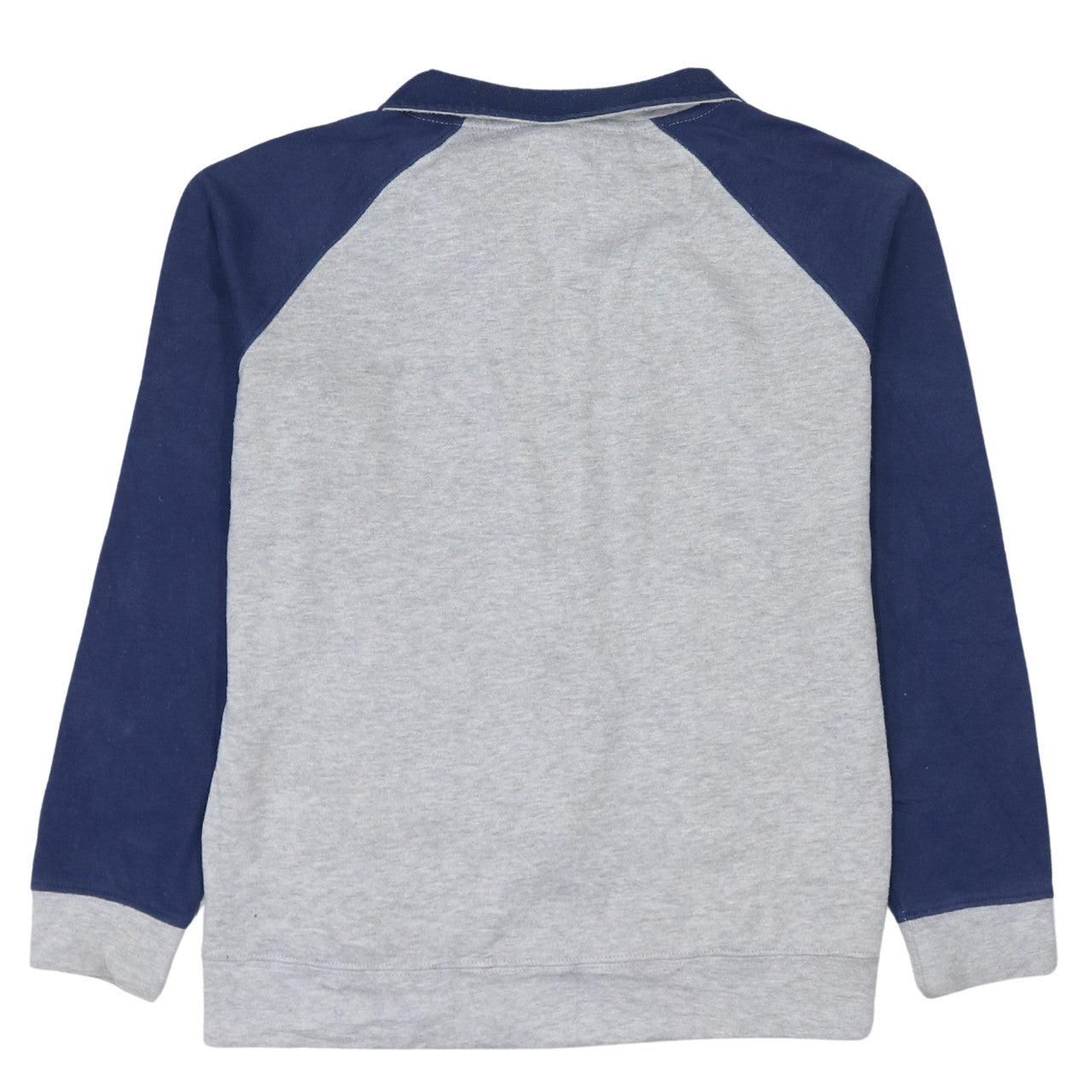 Kappa Womens Grey & Navy Full Zip Hoodie Medium Casual Heart Design