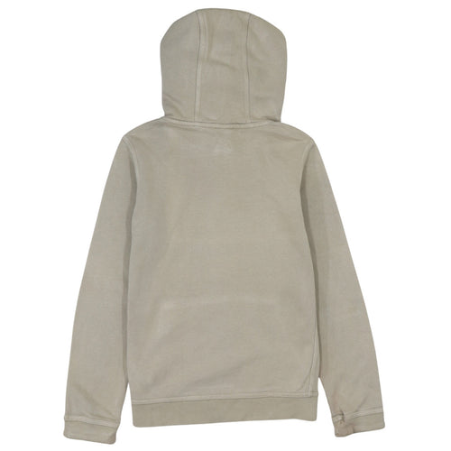 Nike Boys Beige Pullover Hoodie L 147-158cm Long Sleeve Graphic Logo