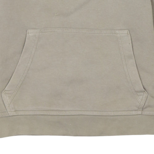 Nike Boys Beige Pullover Hoodie L 147-158cm Long Sleeve Graphic Logo