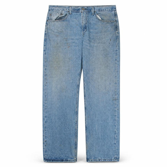 Front view of Levi's 559 Men's Blue Regular Fit Straight Leg Jeans W33 L32