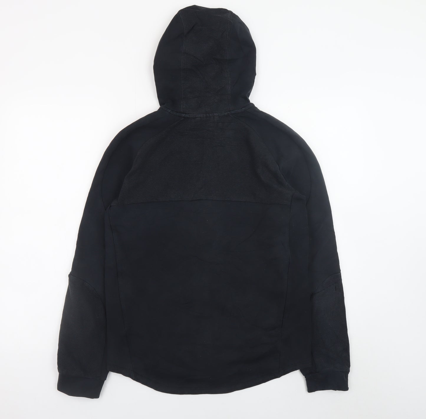 Puma Teens Black 2XL Full Zip Hoodie with Logo