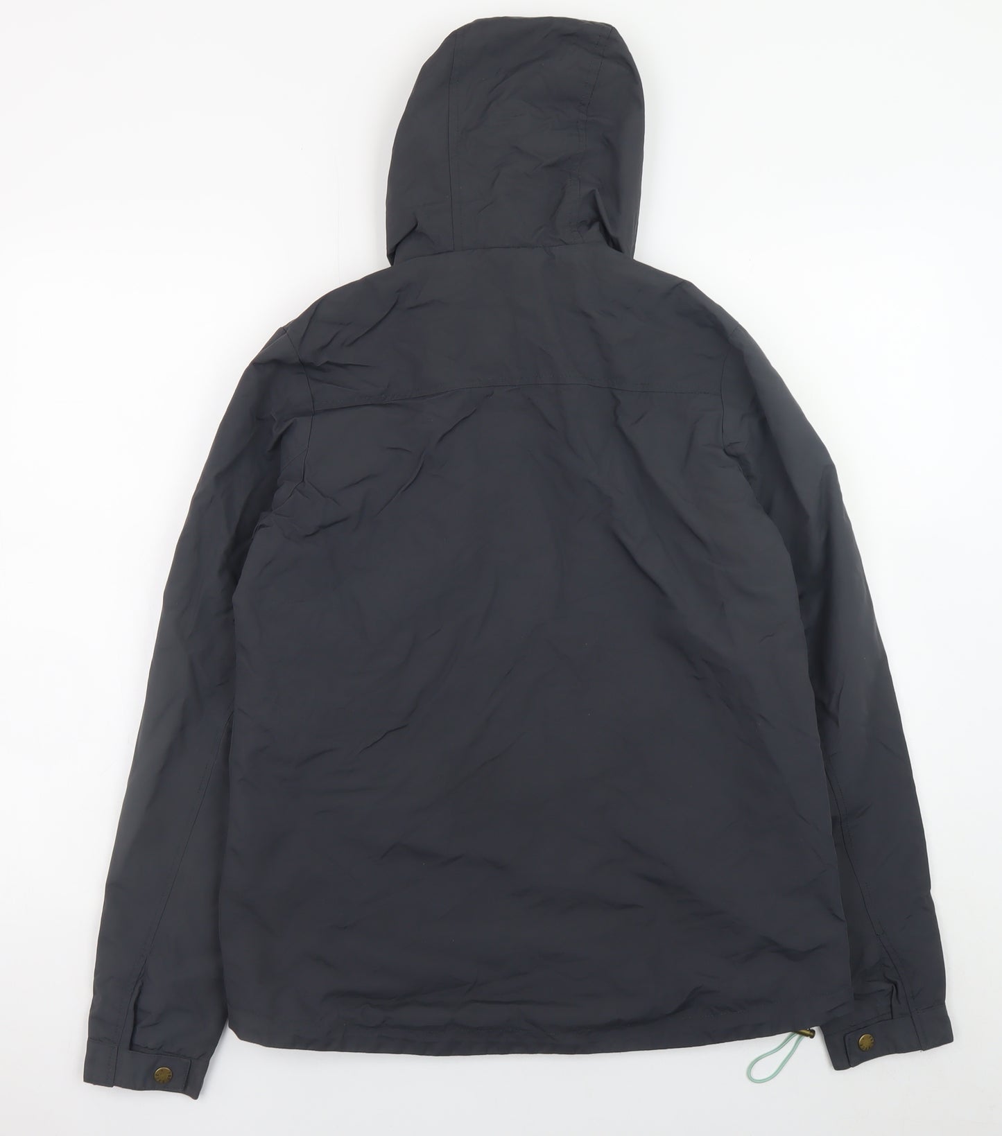Fat Face Women's Grey Hooded Mid-Length Parka Jacket Size 10