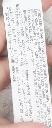 Zara Men Grey Berkeley Pullover Hoodie S Graphic Print