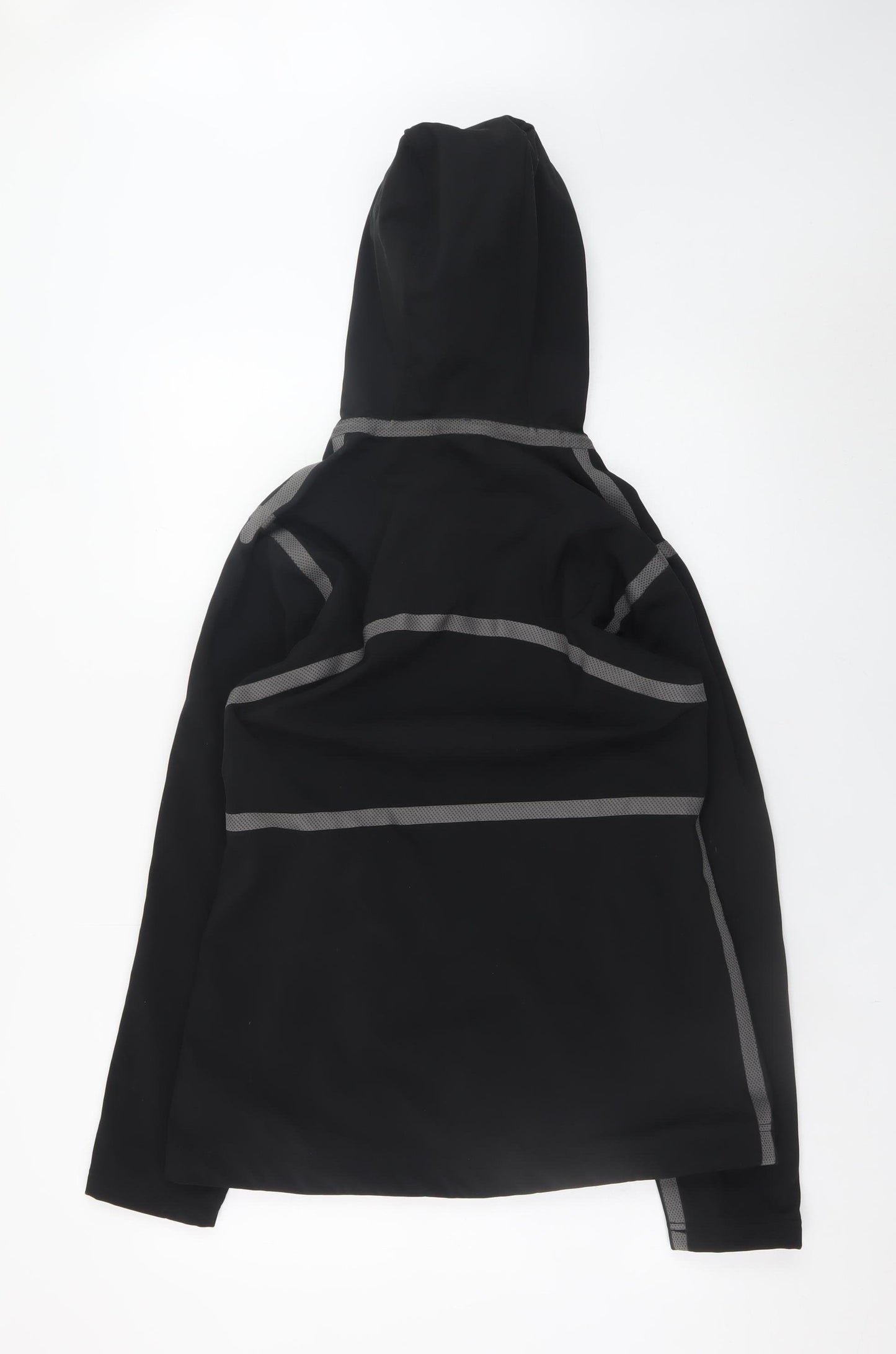 Kombi Men's Black Softshell Hooded Jacket Size S Outdoor
