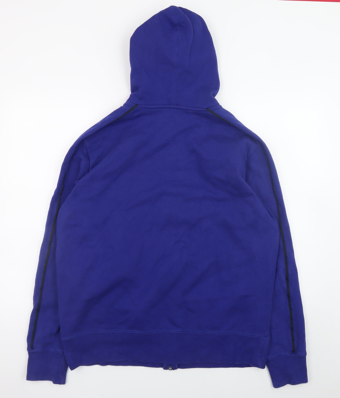 Nike Men's Blue Full Zip Hoodie Size L Sports Fleece