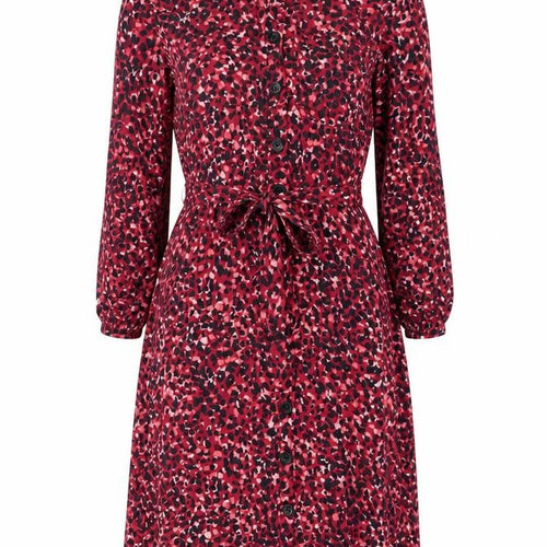 Editor's Cut Women's Multicoloured Animal Print Shirt Dress Size 8