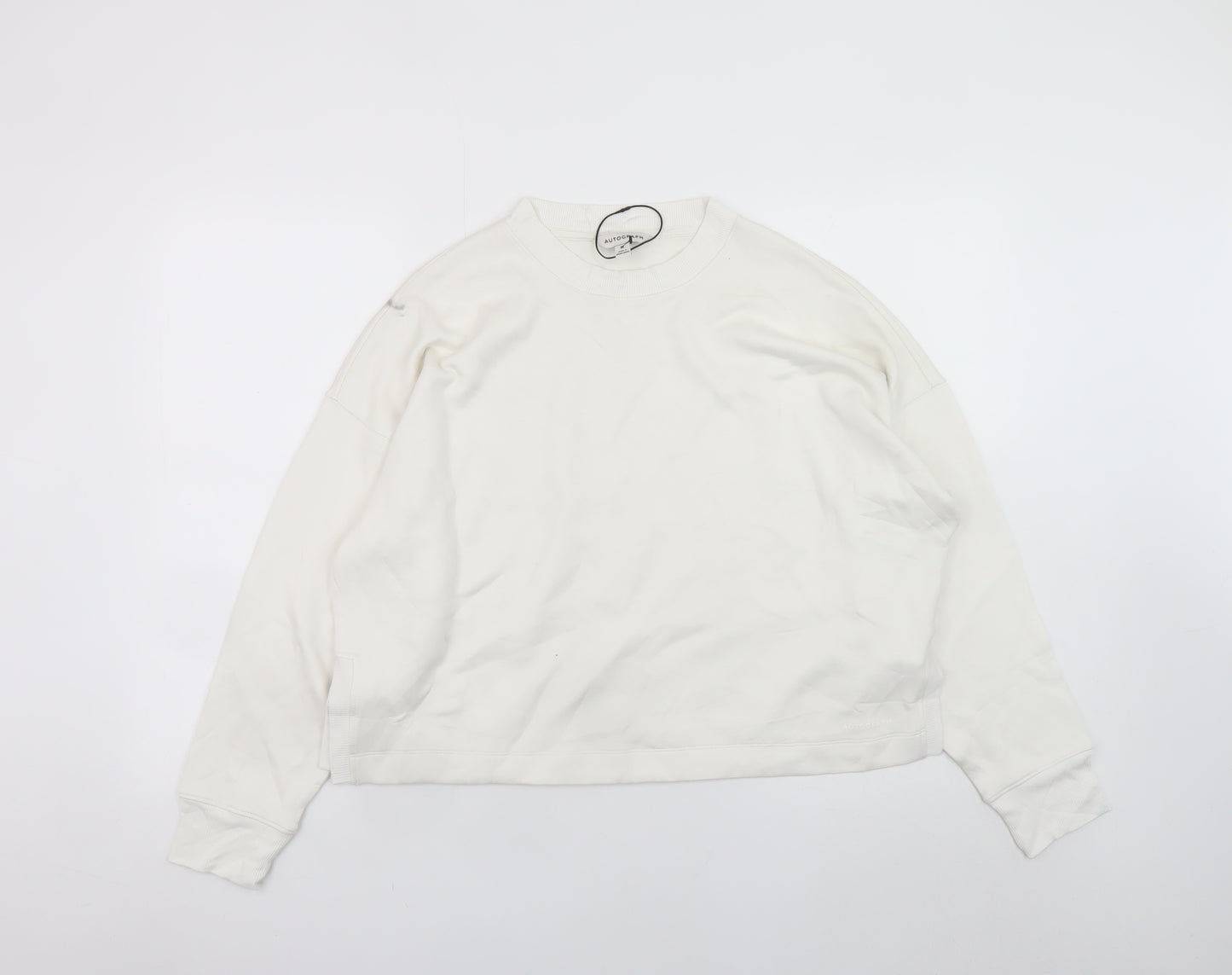 Marks and Spencer Autograph Women Ivory Medium Pullover Sweatshirt