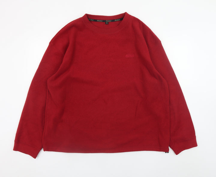 Peter Storm Men's Red Fleece Pullover Sweatshirt M Regular Fit