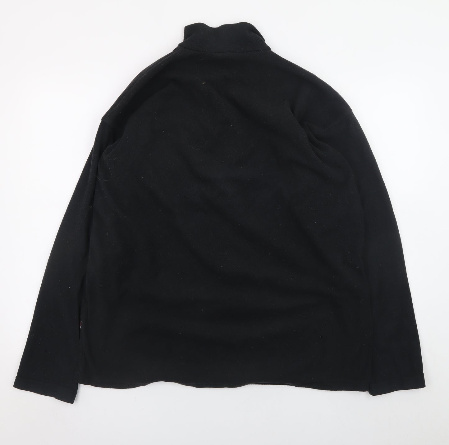 Berghaus Men's Black Fleece 1/2 Zip Pullover Sweatshirt L