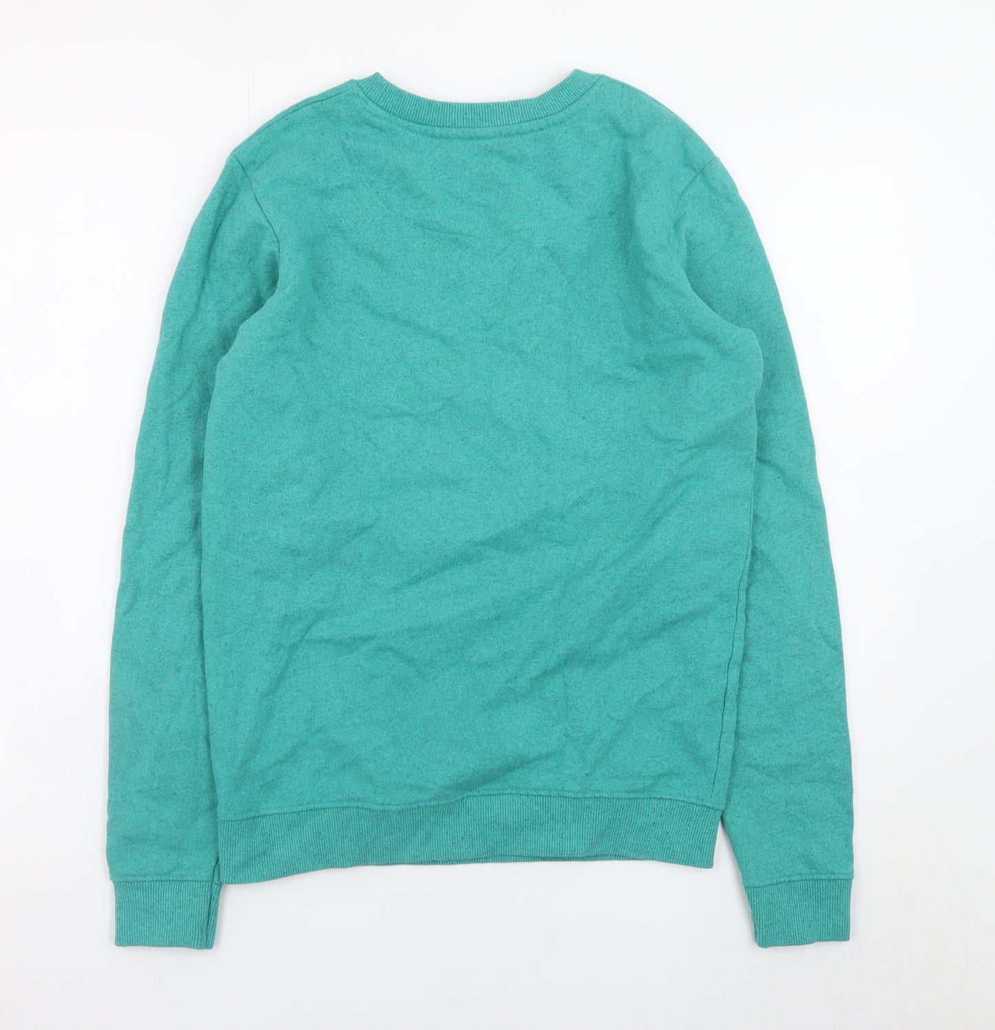 Remill Women’s Green Organic Cotton Pullover Sweatshirt Size 8
