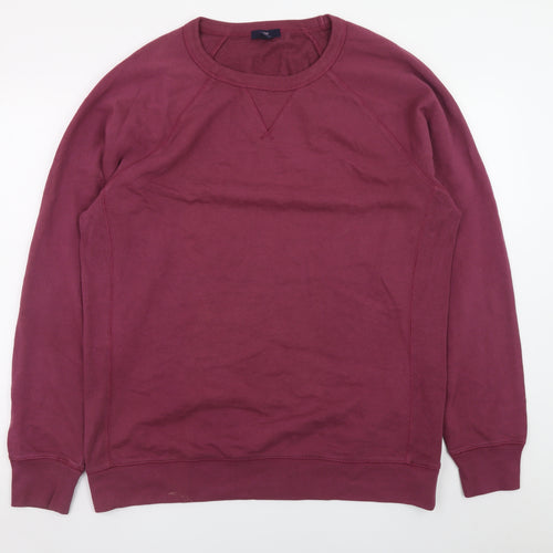 Gap Mens Red XL Pullover Sweatshirt Crew Neck Cotton