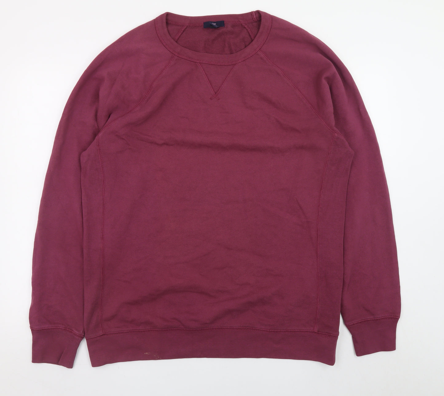 Gap Mens Red XL Pullover Sweatshirt Crew Neck Cotton