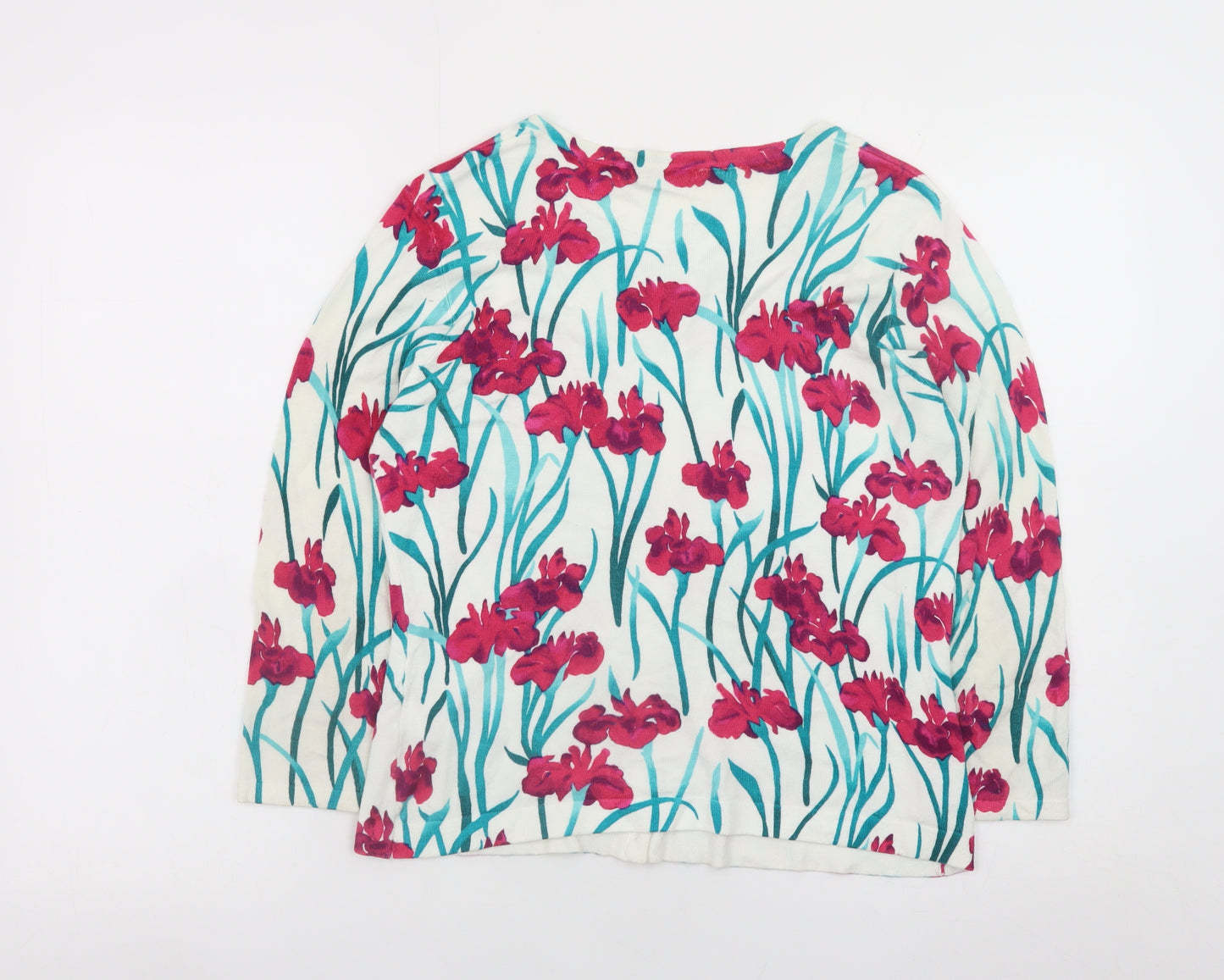 Precis Petite Women's Multicoloured Floral Cardigan Medium