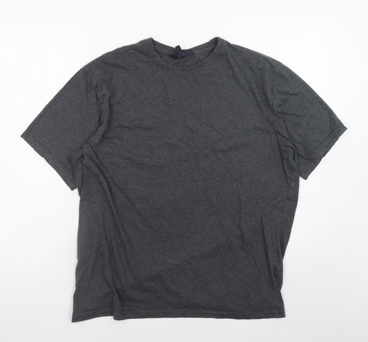 Smith & Jones Men's Grey 2XL Crew Neck Short Sleeve T-Shirt