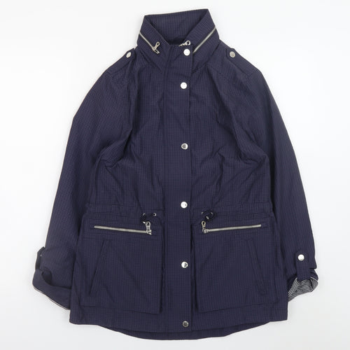 Marks and Spencer Women's Blue Anorak Jacket Size 10 Waterproof
