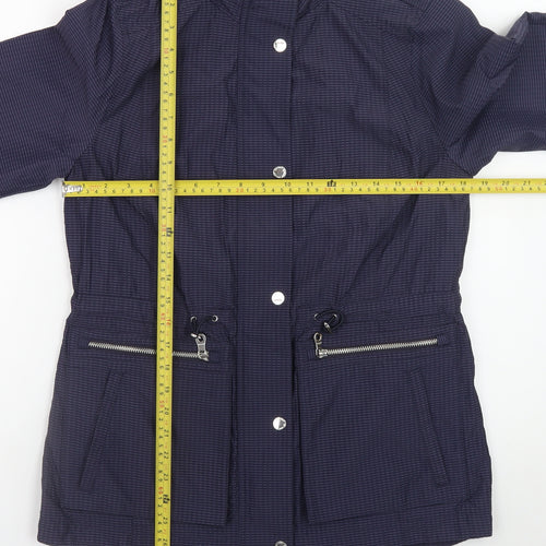 Marks and Spencer Women's Blue Anorak Jacket Size 10 Waterproof