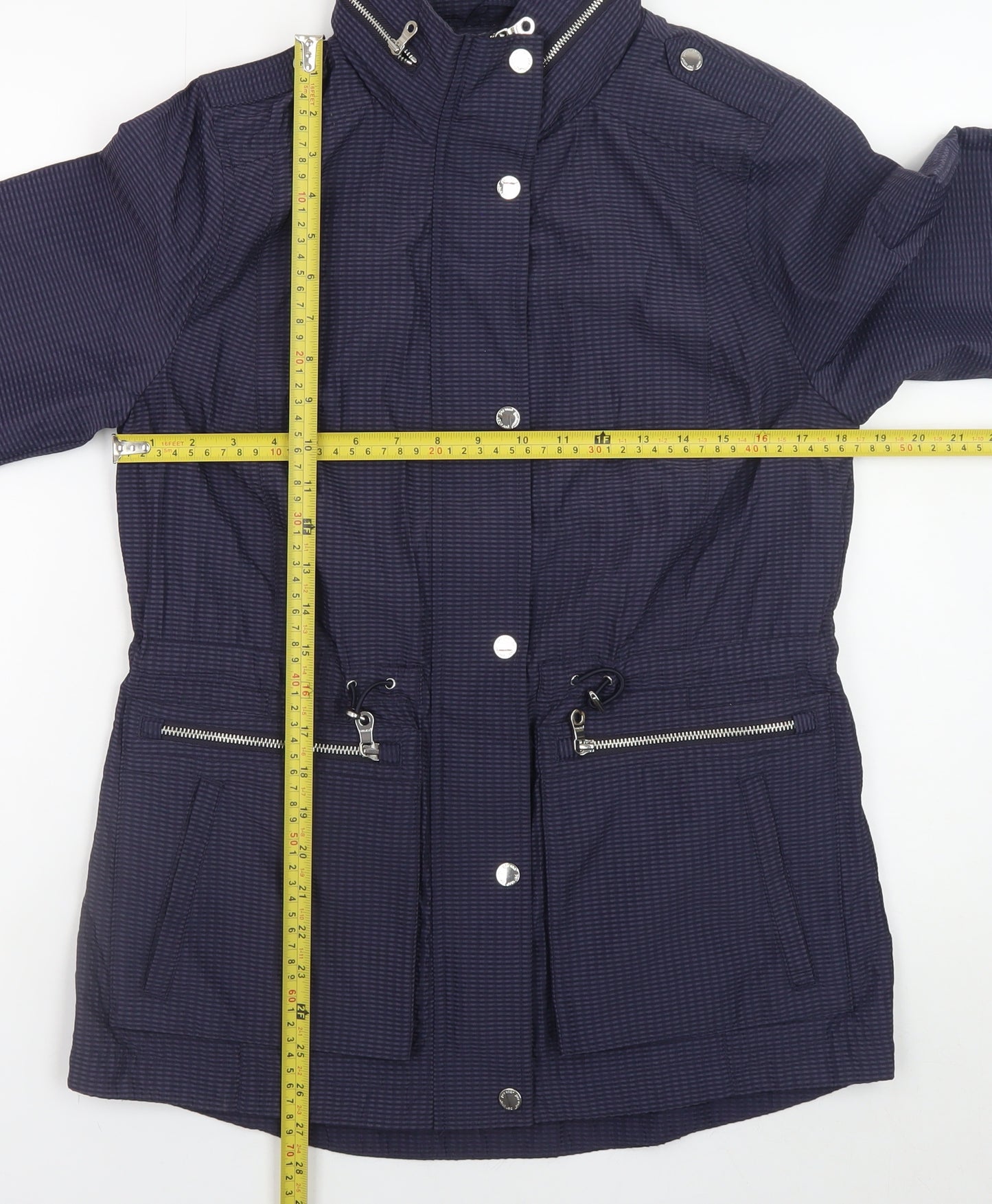 Marks and Spencer Women's Blue Anorak Jacket Size 10 Waterproof