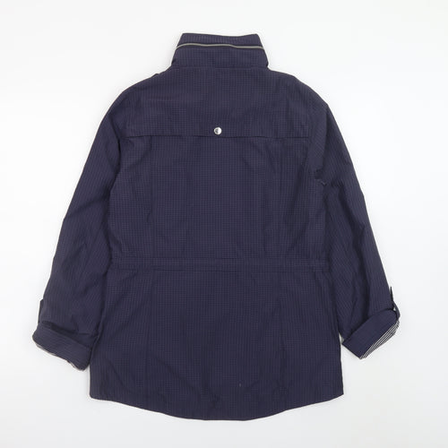 Marks and Spencer Women's Blue Anorak Jacket Size 10 Waterproof