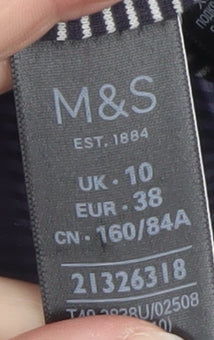 Marks and Spencer Women's Blue Anorak Jacket Size 10 Waterproof