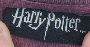 Harry Potter Women's Purple Expecto Patronum T-Shirt Size 12