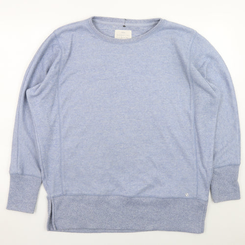 Next Women Blue Crew Neck Pullover Jumper Size 12