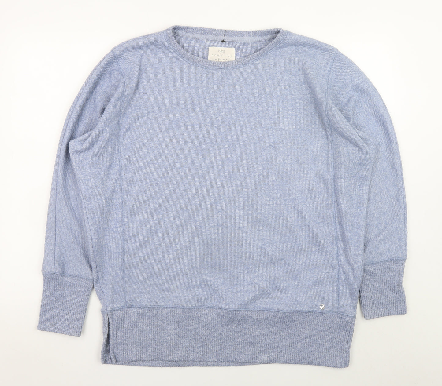 Next Women Blue Crew Neck Pullover Jumper Size 12