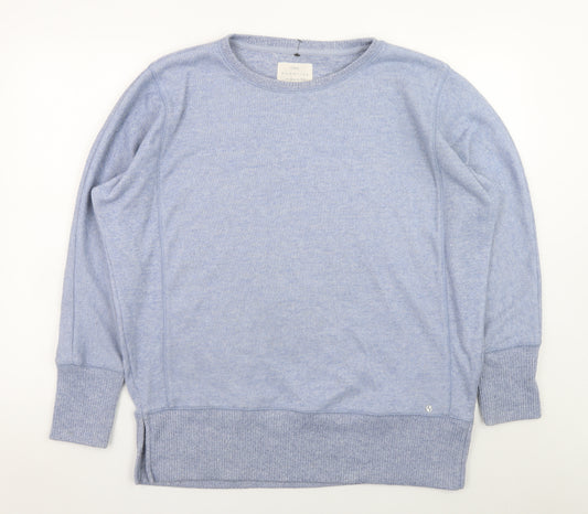 Next Women Blue Crew Neck Pullover Jumper Size 12