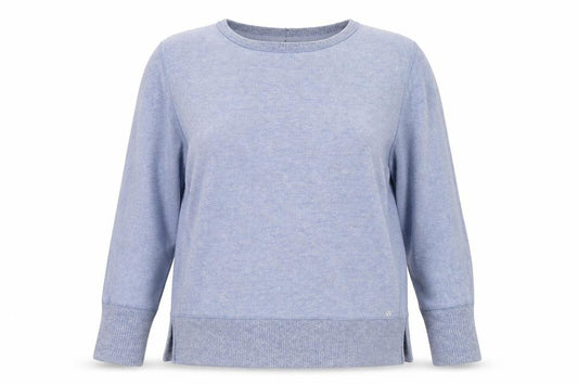 Front view of Next Women Blue Crew Neck jumper, size 12