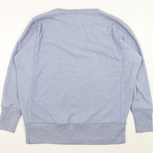 Next Women Blue Crew Neck Pullover Jumper Size 12
