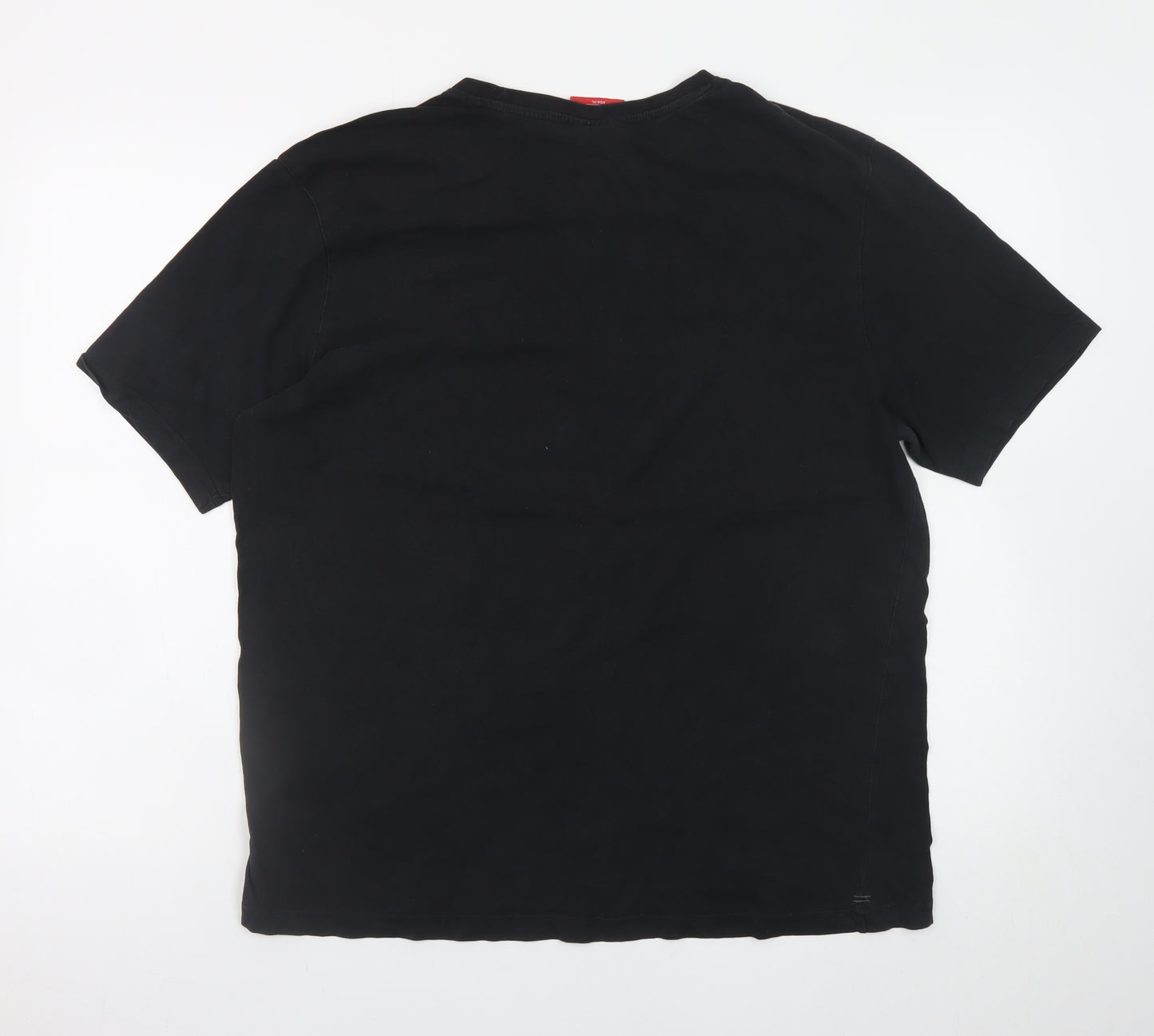 Slazenger Men's Black Crew Neck L Lightweight Cotton T-Shirt