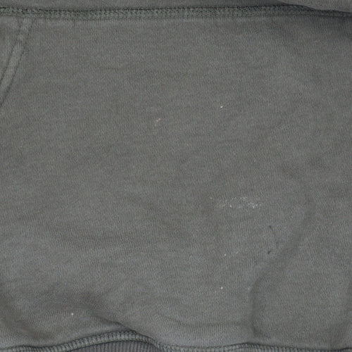 Ellesse Men's Green Pullover Hoodie Size M Logo Fleece Sweatshirt