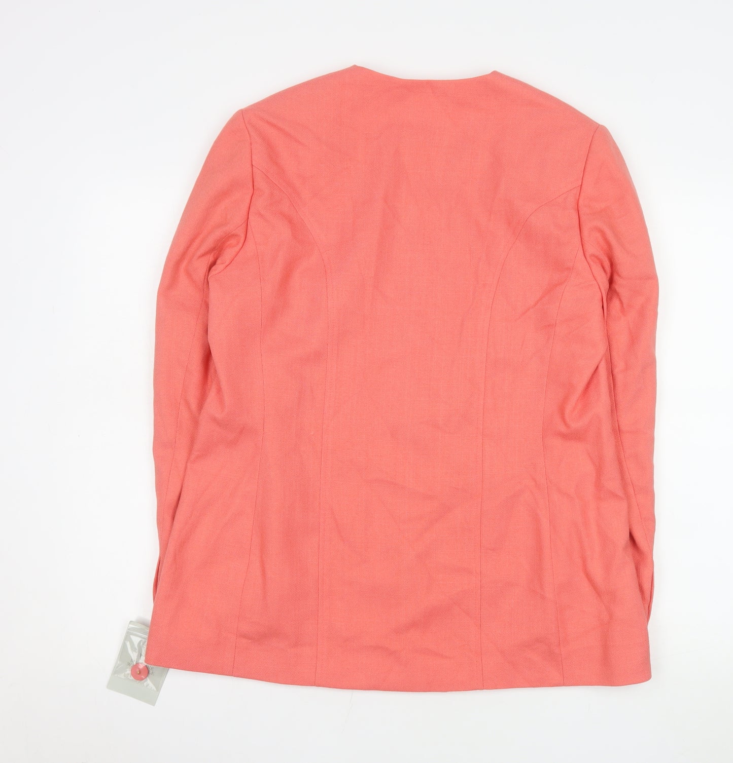 Holmewood Women’s Pink Long Sleeve Lined Blazer Size 14