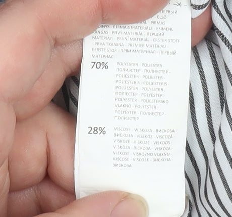 Reserved Women's Black Size 10 Slim Fit One-Button Tailored Blazer