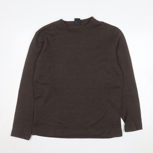 Craghoppers Men Brown Crew Neck Pullover Sweatshirt M Outdoor Style
