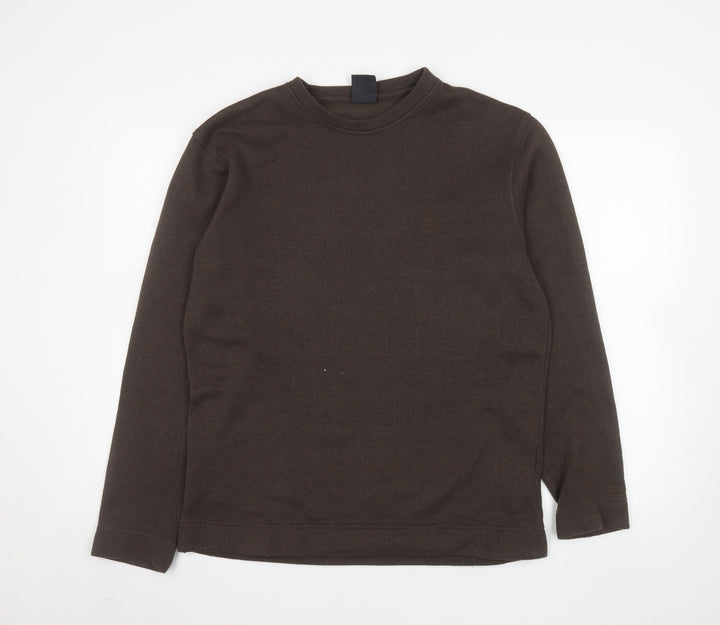 Craghoppers Men Brown Crew Neck Pullover Sweatshirt M Outdoor Style
