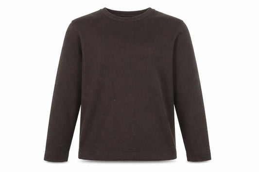 Front view of Craghoppers Men Brown Crew Neck Pullover Sweatshirt M Outdoor Style