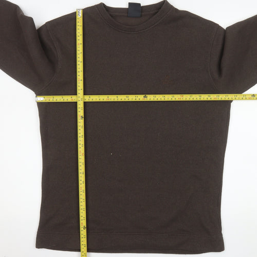Craghoppers Men Brown Crew Neck Pullover Sweatshirt M Outdoor Style