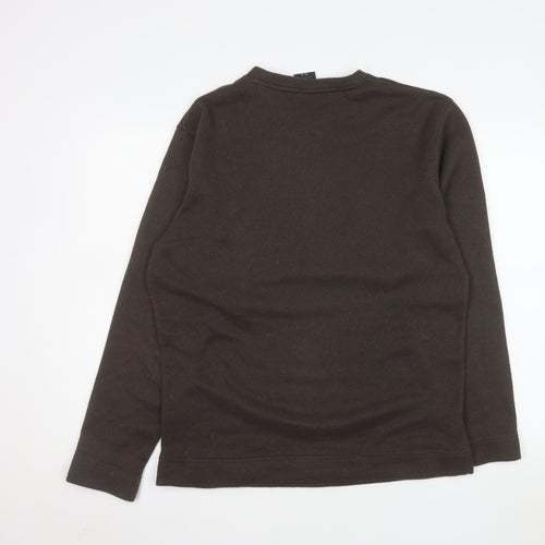 Craghoppers Men Brown Crew Neck Pullover Sweatshirt M Outdoor Style