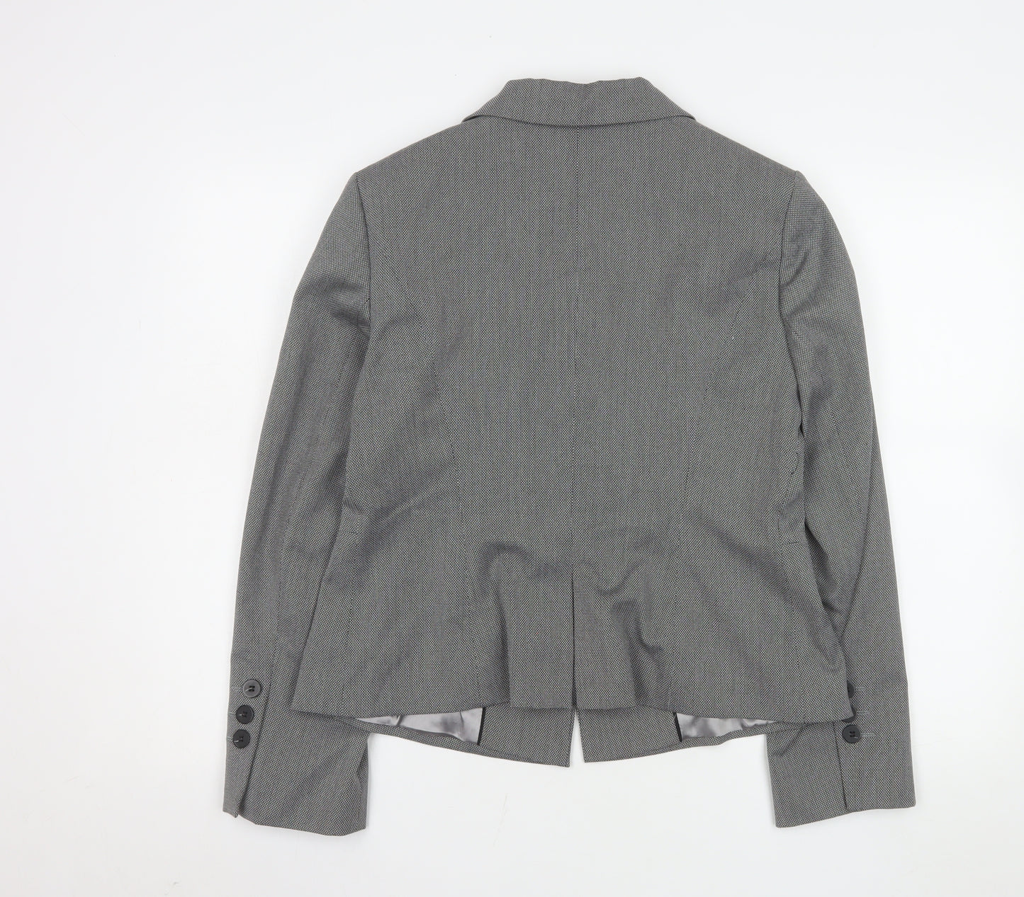 Principles Women's Grey Size 14 Classic Single-Breasted Suit Jacket