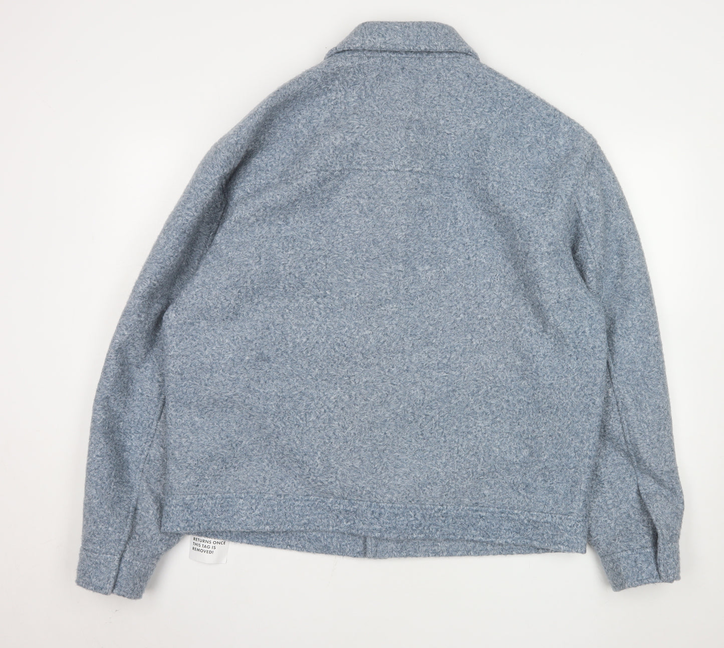 ASOS DESIGN Men’s Grey Lined Polyester Jacket Size M 40in