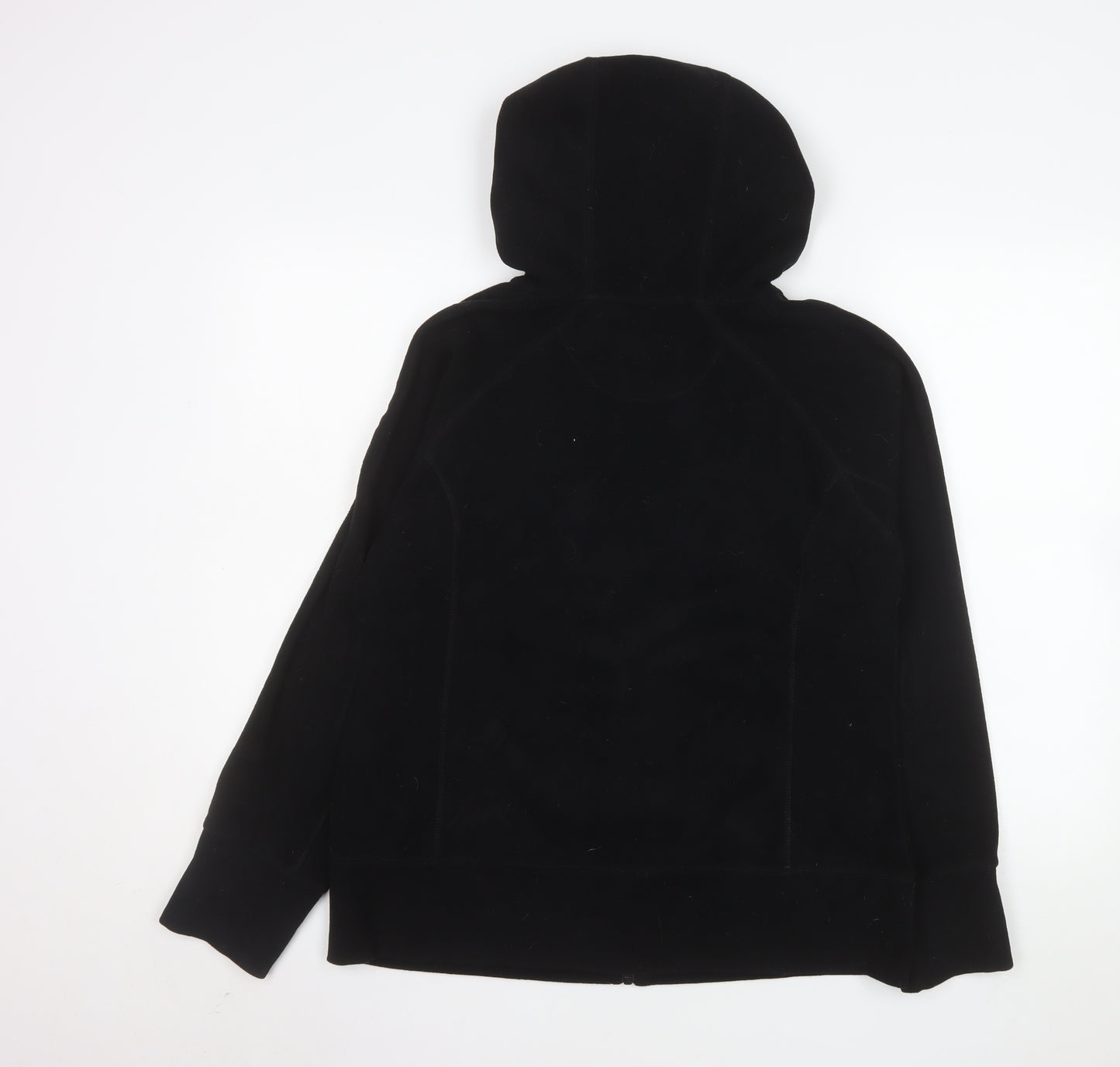 Calvin Klein Men’s Black Medium Hooded Fleece Zip Jacket