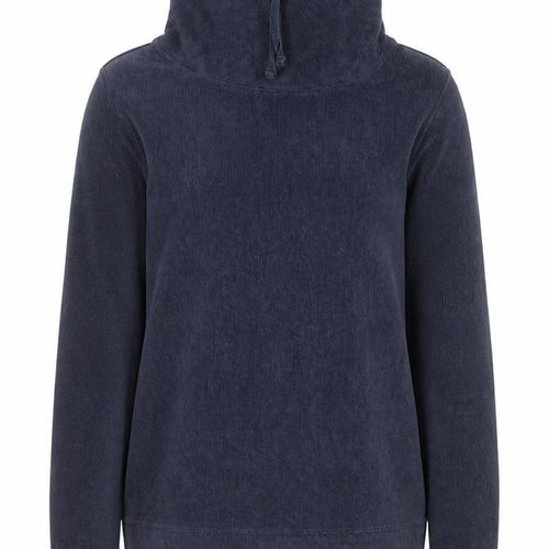 Regatta Women Navy Blue Fleece Pullover Hoodie UK 14