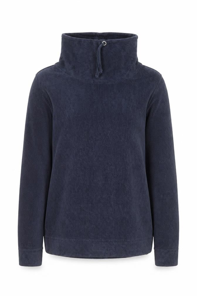 Regatta Women Navy Blue Fleece Pullover Hoodie UK 14