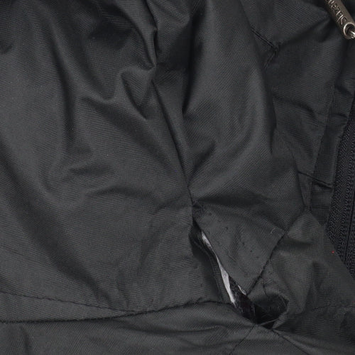 Slazenger Men's Black Hooded Puffer Jacket Size M Water Resistant
