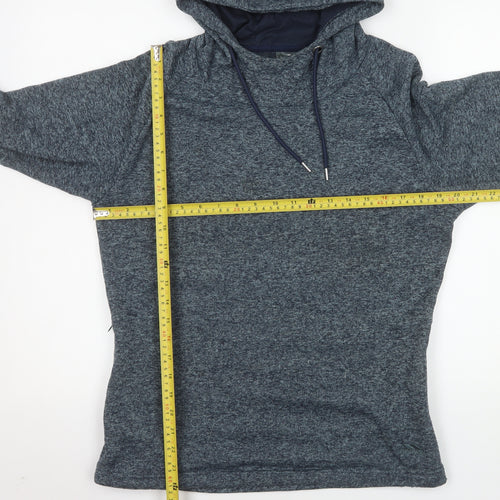 Trespass Womens Blue Pullover Hoodie UK 10 Polyester Outdoor Wear